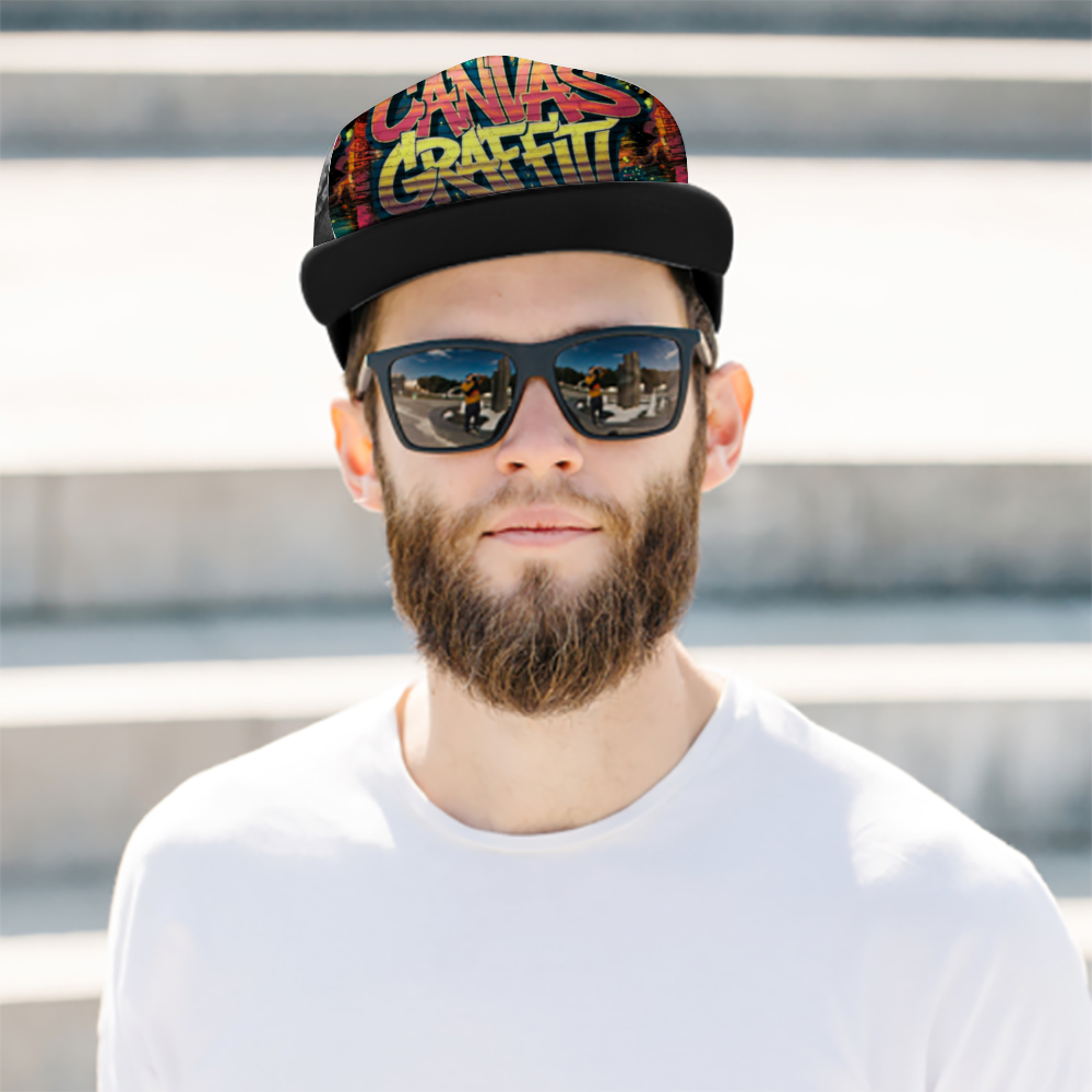 Canvas Graffitti - Adjustable Trucker Hat #1 ThisNew