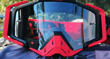 Motocross Goggles Canvas Graffitti