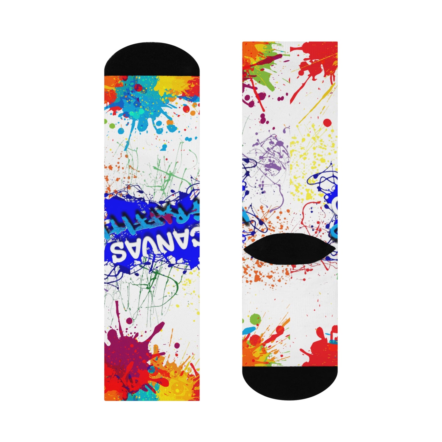 Cushioned Crew Socks Printify