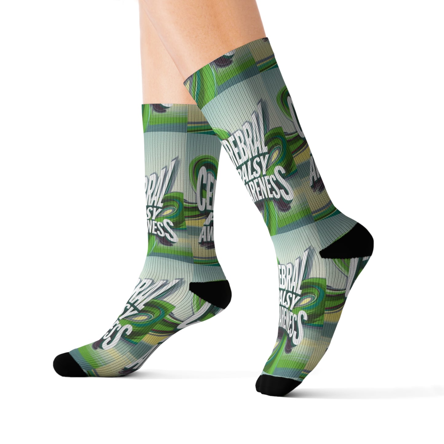 cerebral palsy Socks Printify
