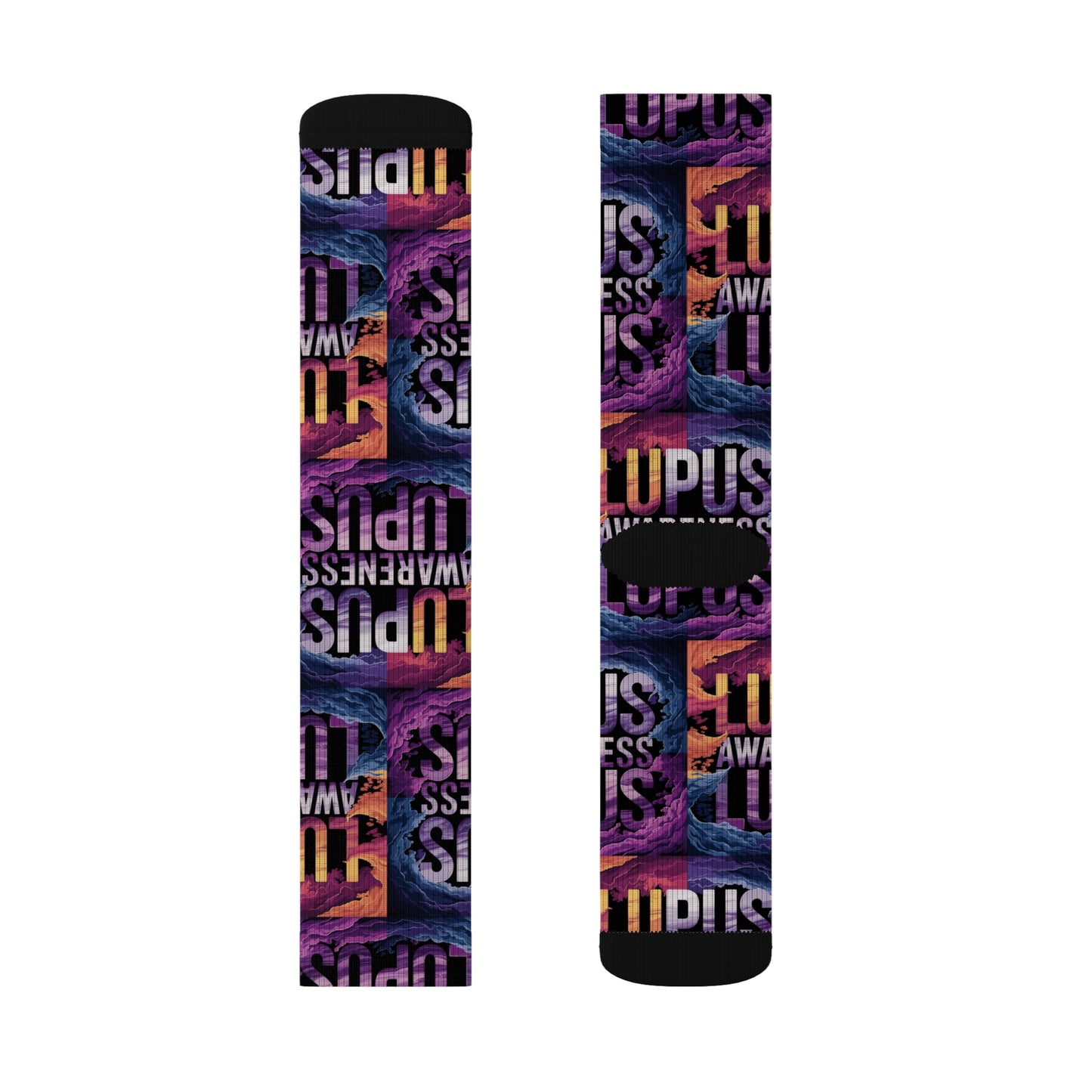 LUPUS Sublimation Socks Printify