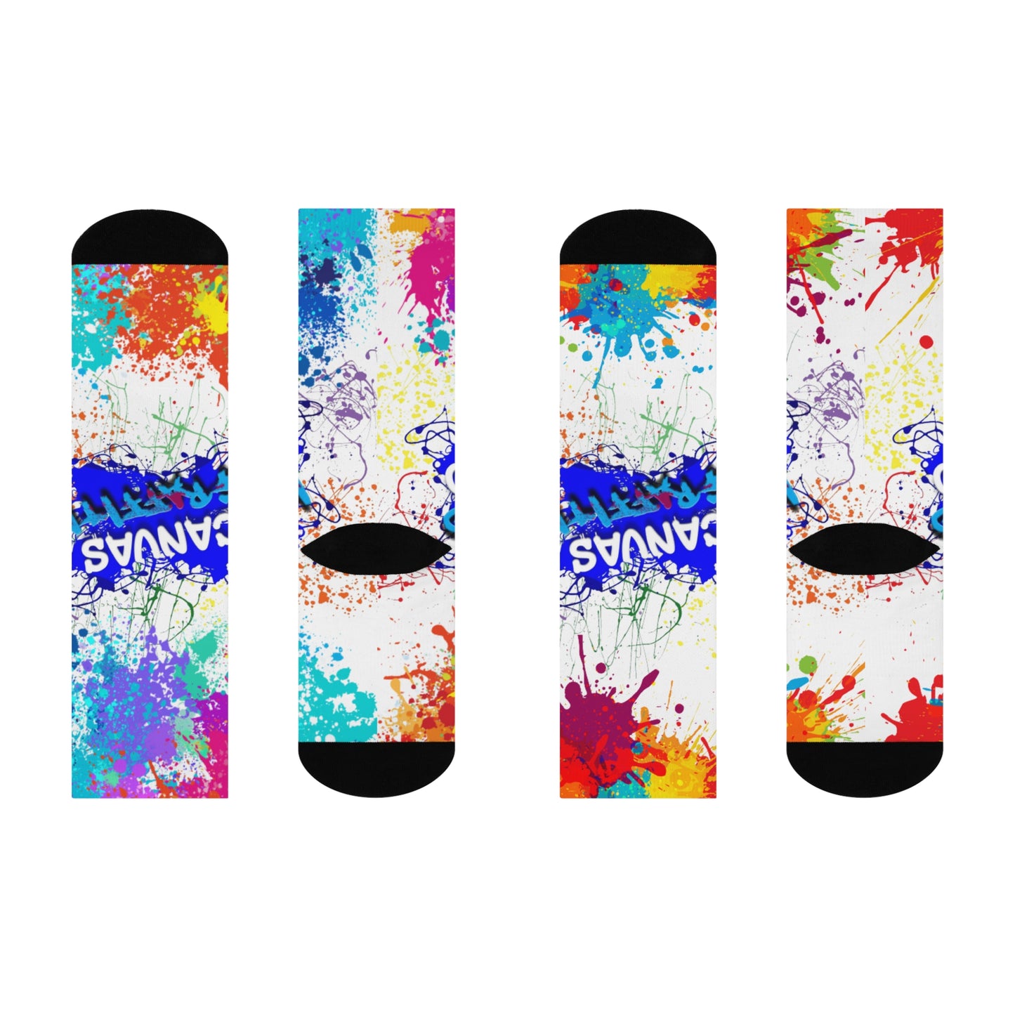 Cushioned Crew Socks Printify