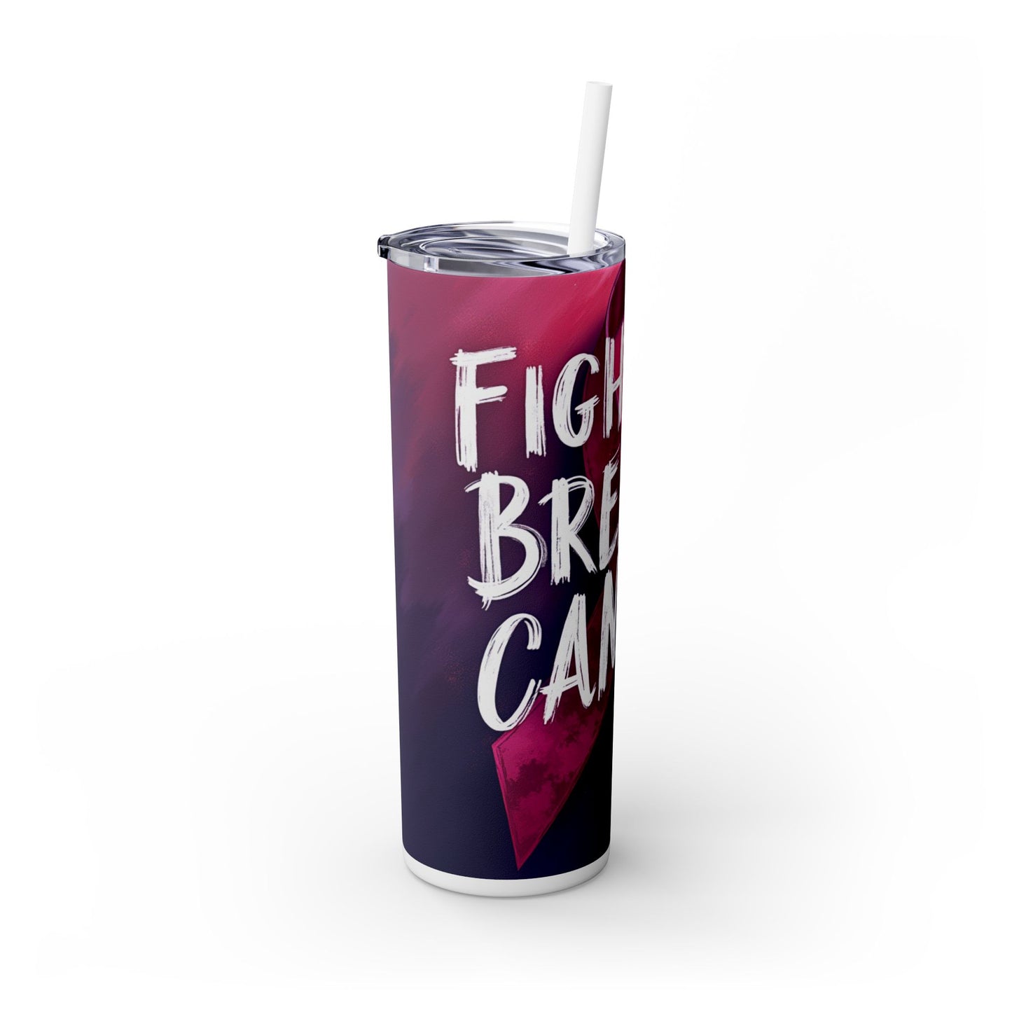 Skinny Tumbler with Straw, 20oz Printify