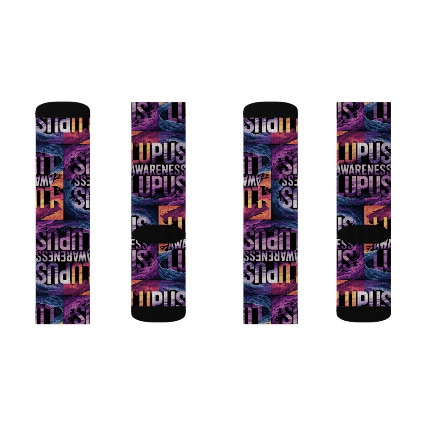 LUPUS Sublimation Socks Printify