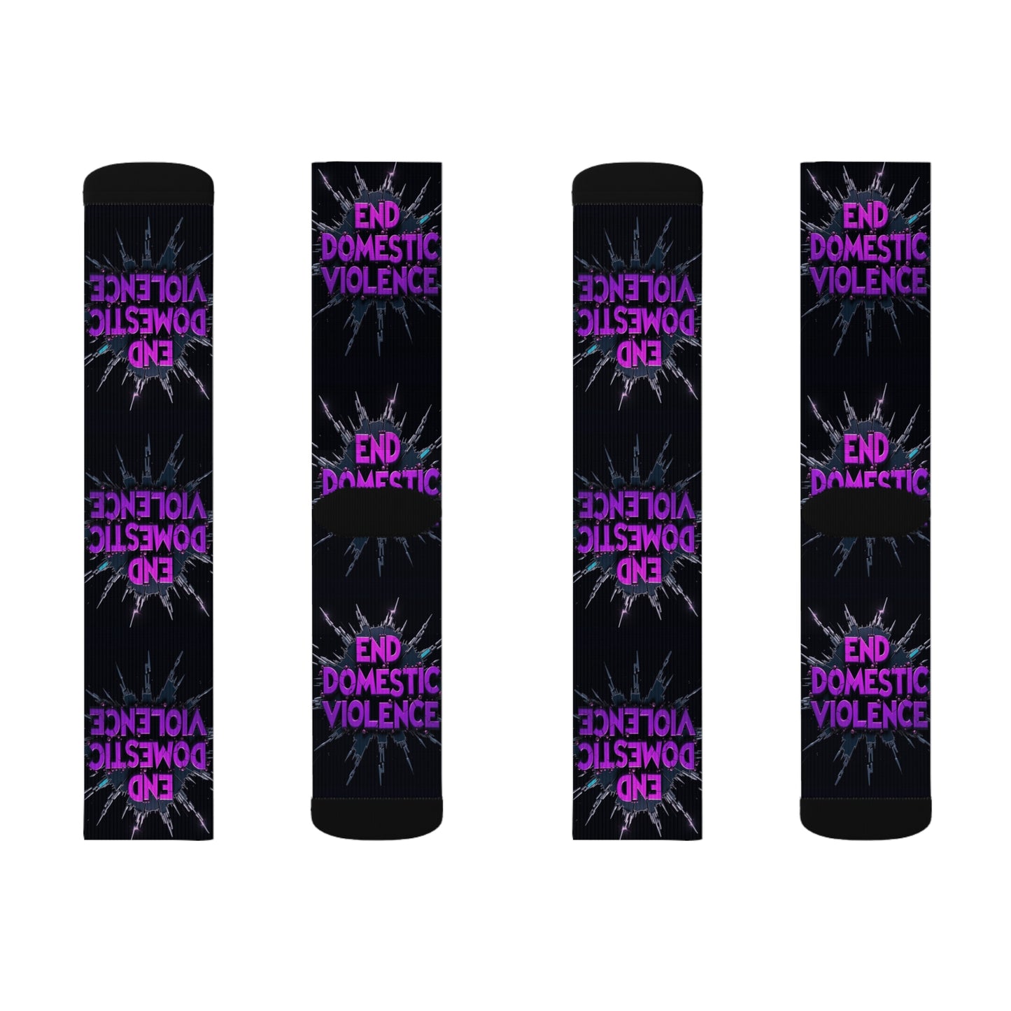 domestic violence Socks #3 Printify