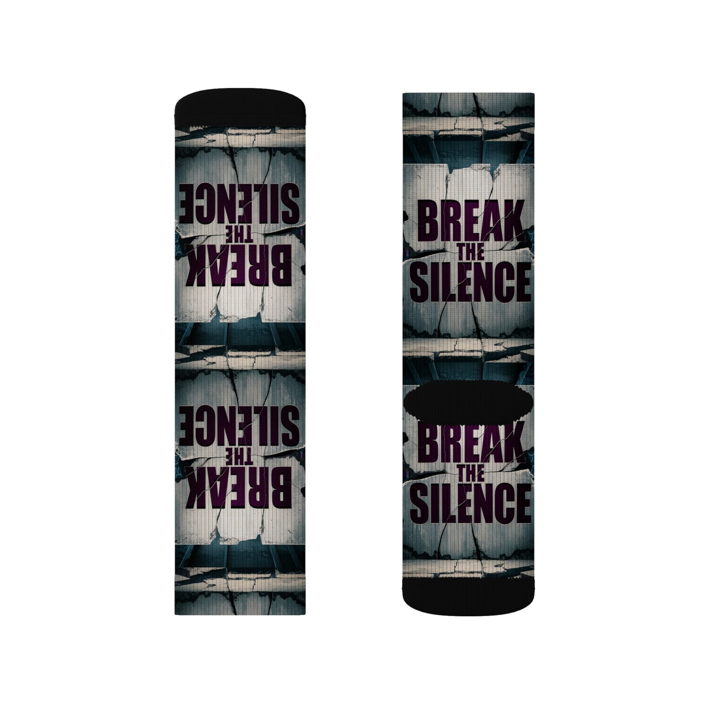 domestic violence Socks #2 Printify