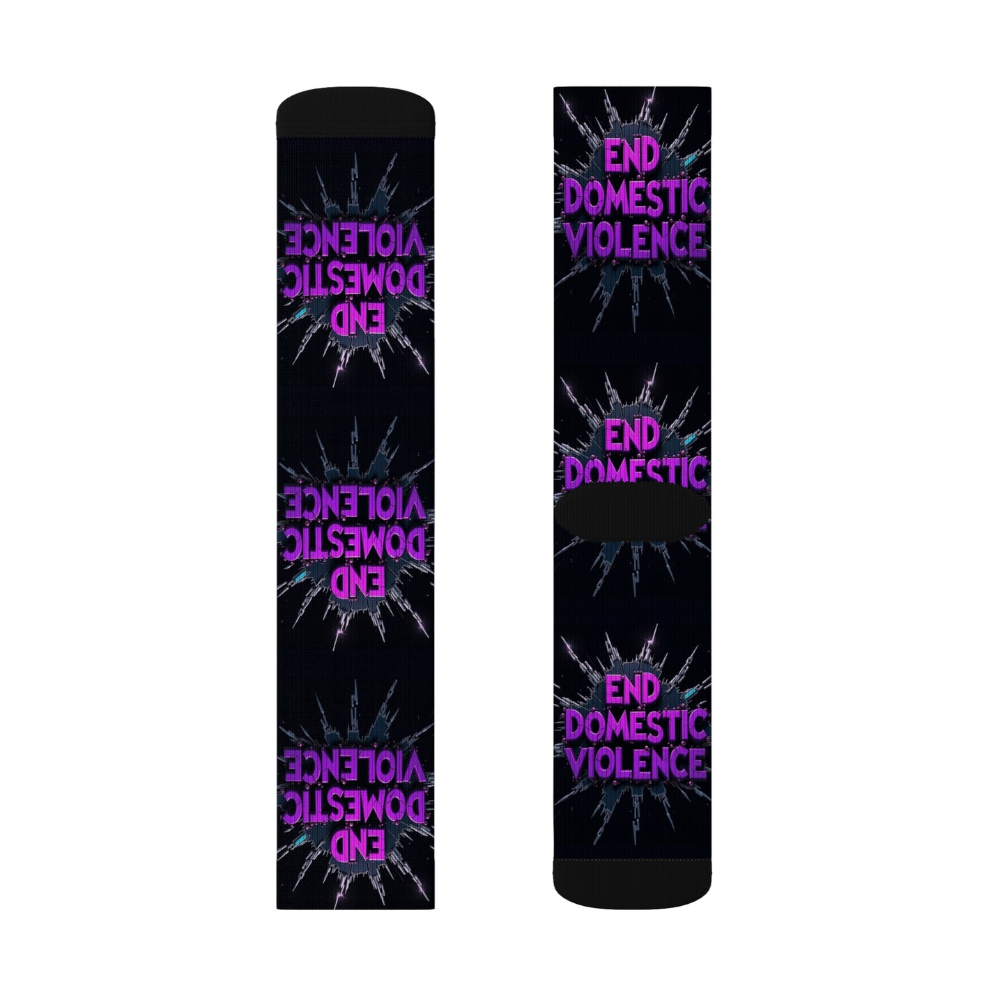 domestic violence Socks #3 Printify