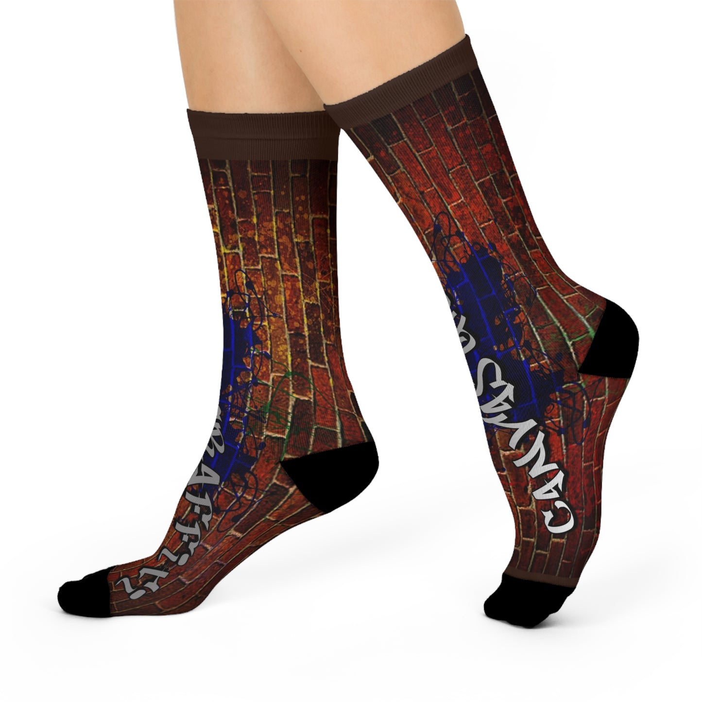 Cushioned Crew Socks Printify