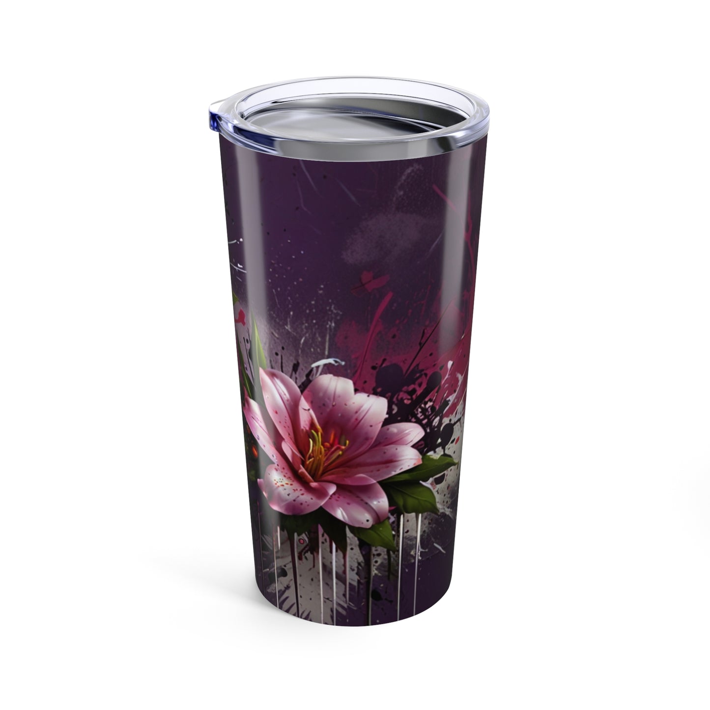 flower design Tumbler 20oz Printify