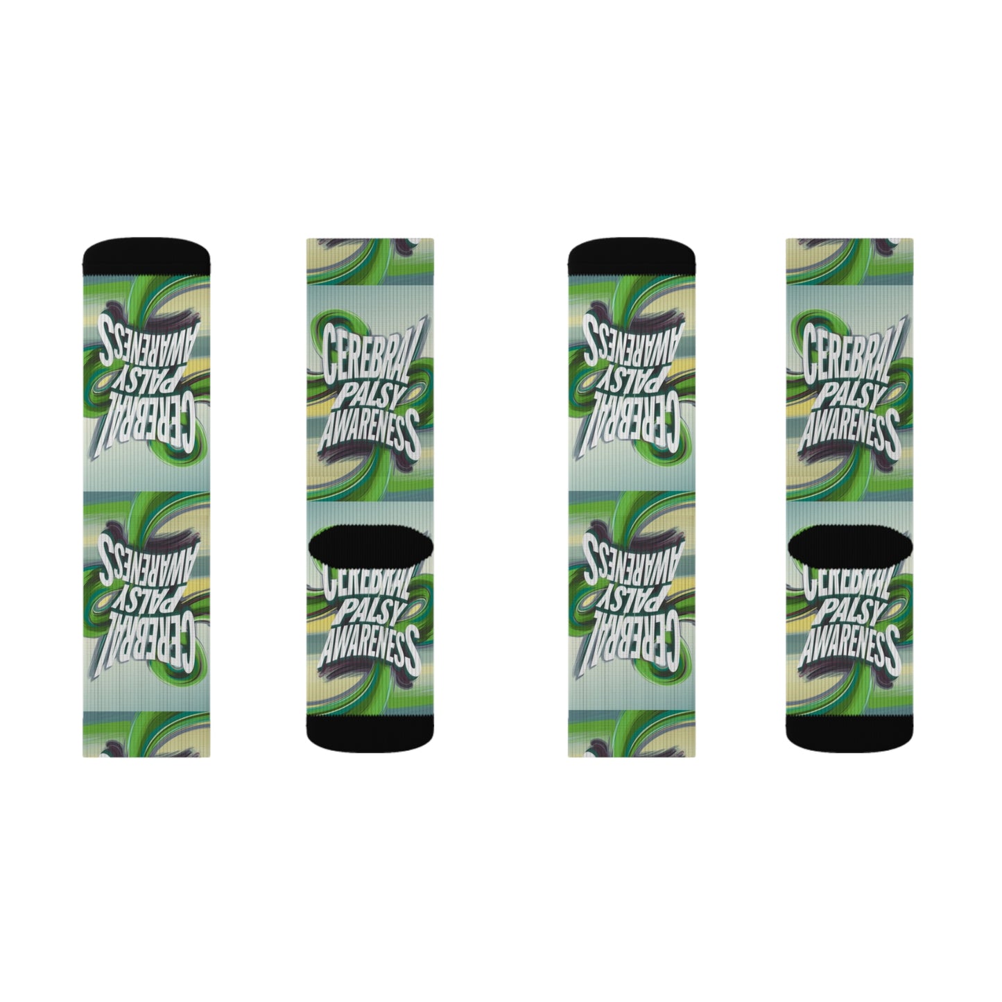 cerebral palsy Socks Printify