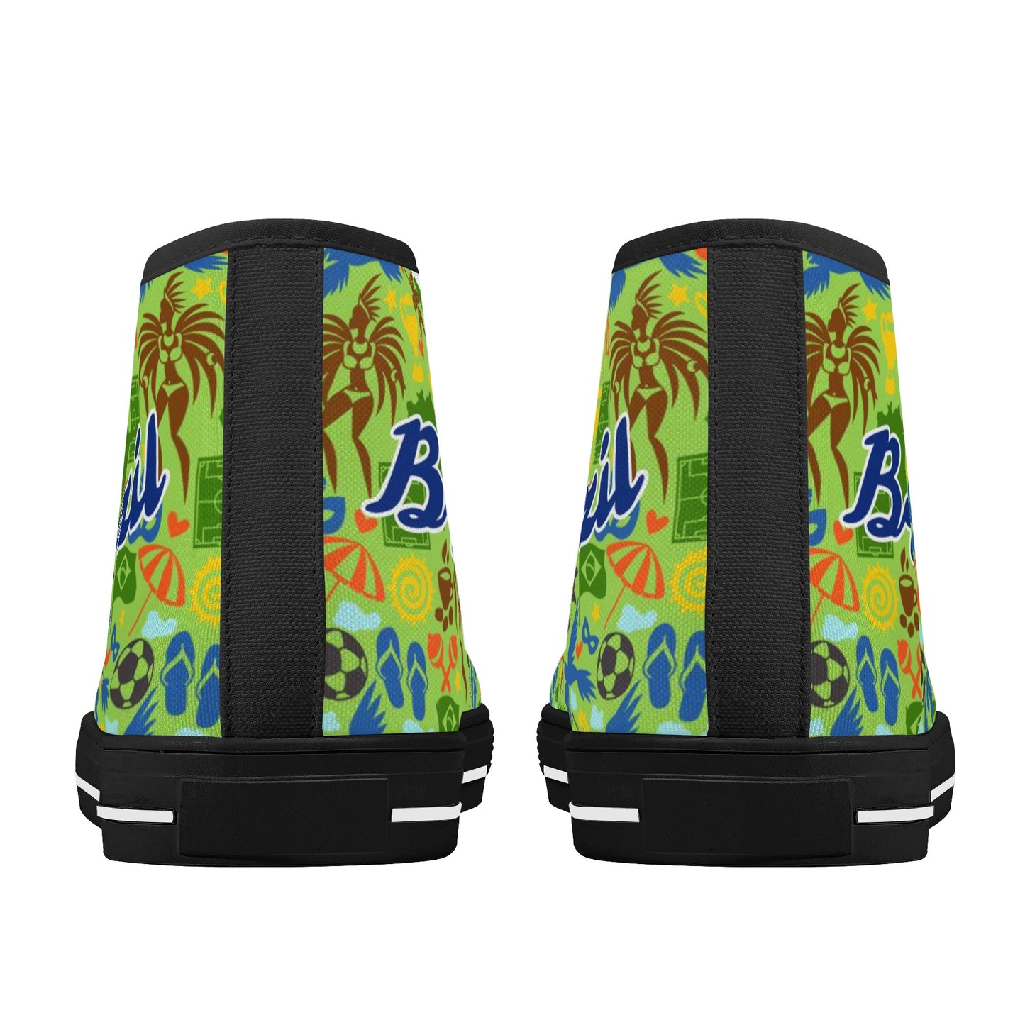 Mens High Top Canvas Shoes popcustoms