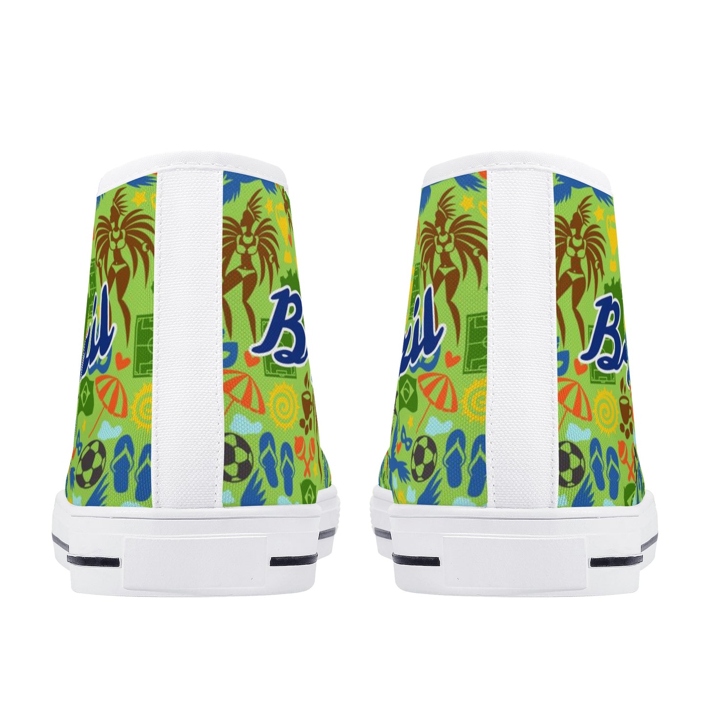 Mens High Top Canvas Shoes popcustoms