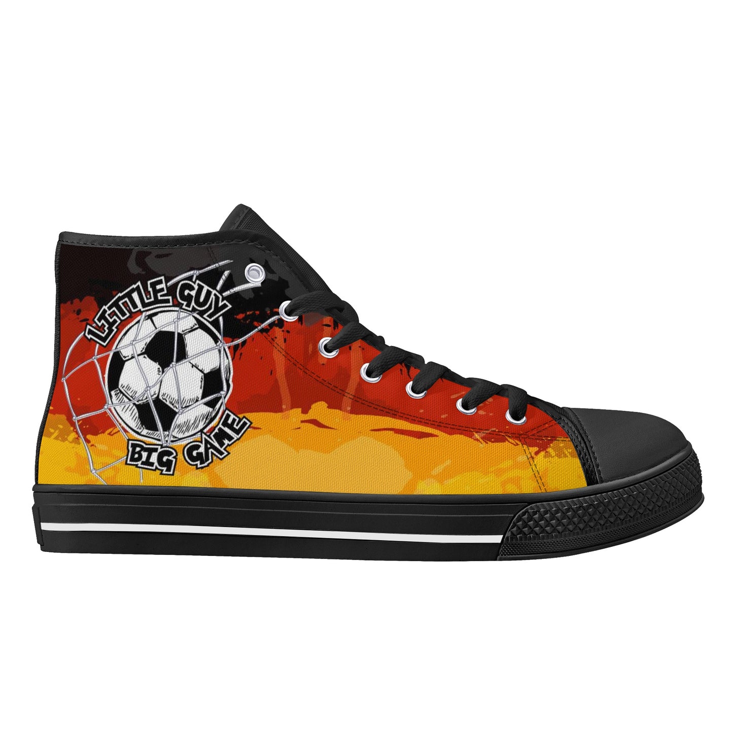 Mens High Top Canvas Shoes popcustoms