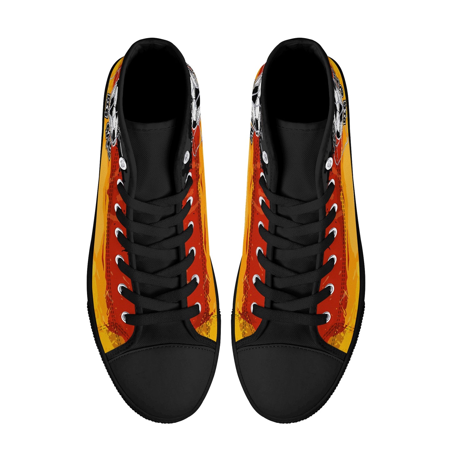 Mens High Top Canvas Shoes popcustoms