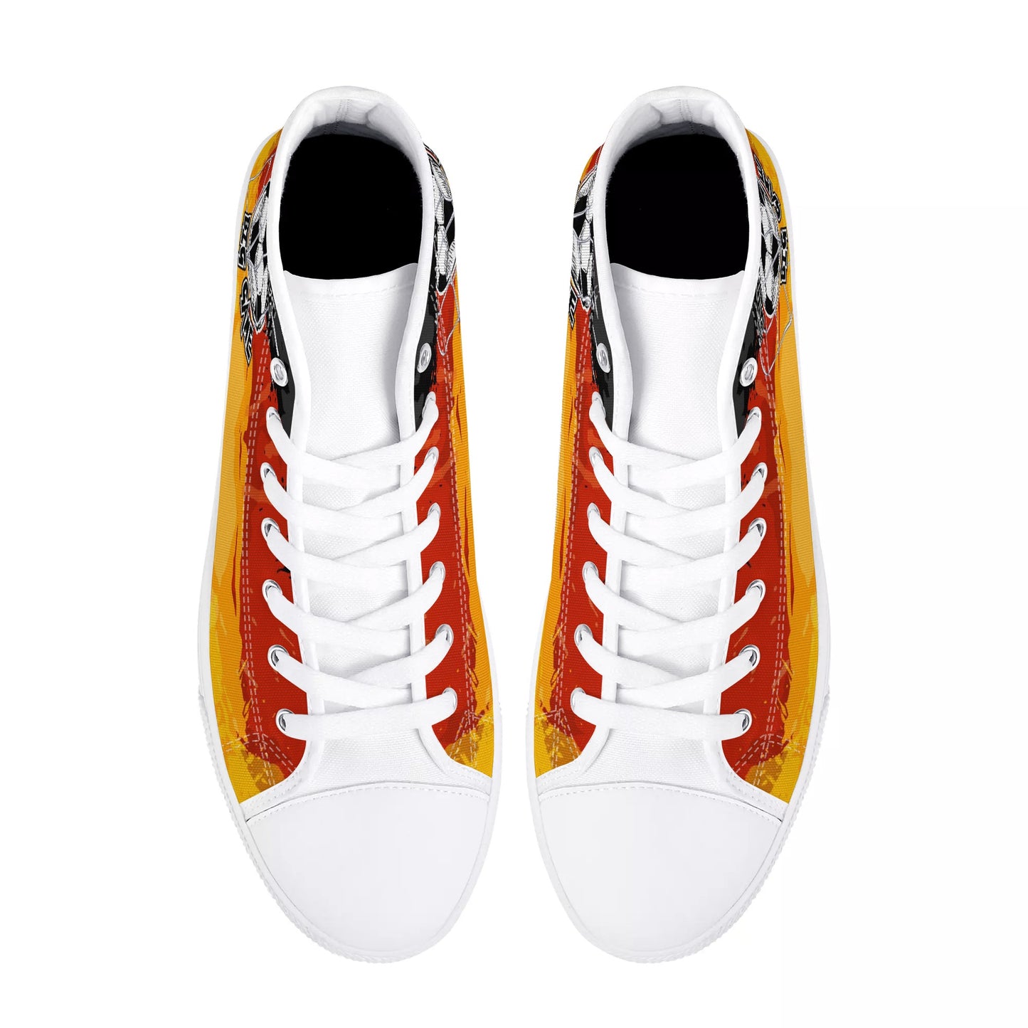 Mens High Top Canvas Shoes popcustoms