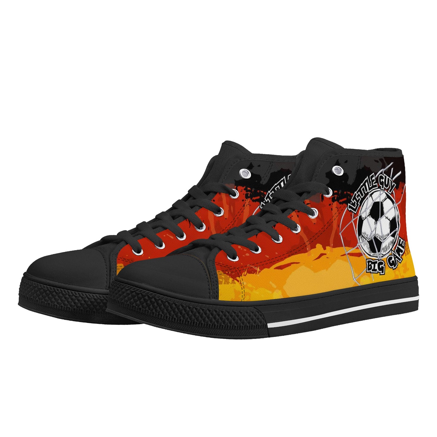 Mens High Top Canvas Shoes popcustoms