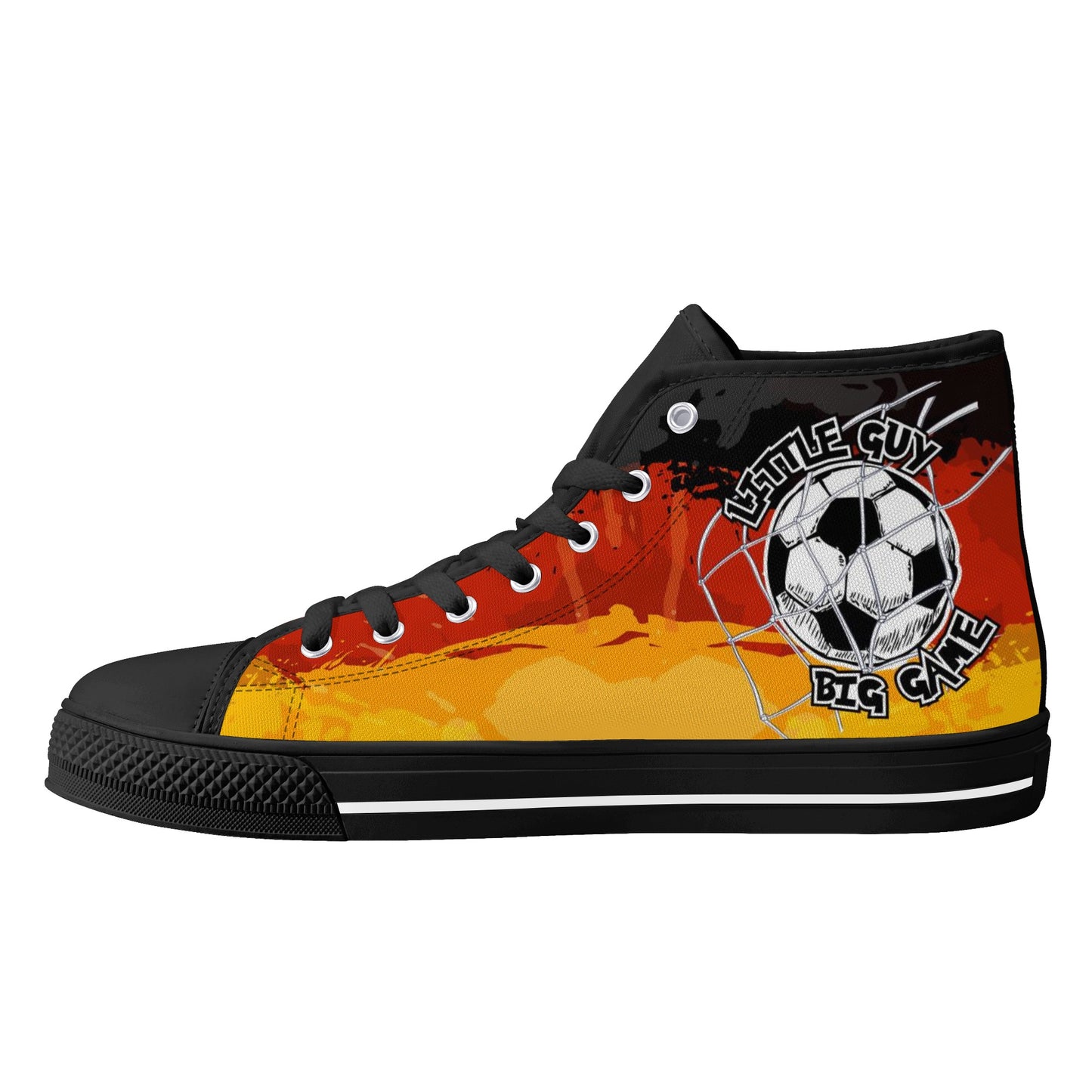 Mens High Top Canvas Shoes popcustoms