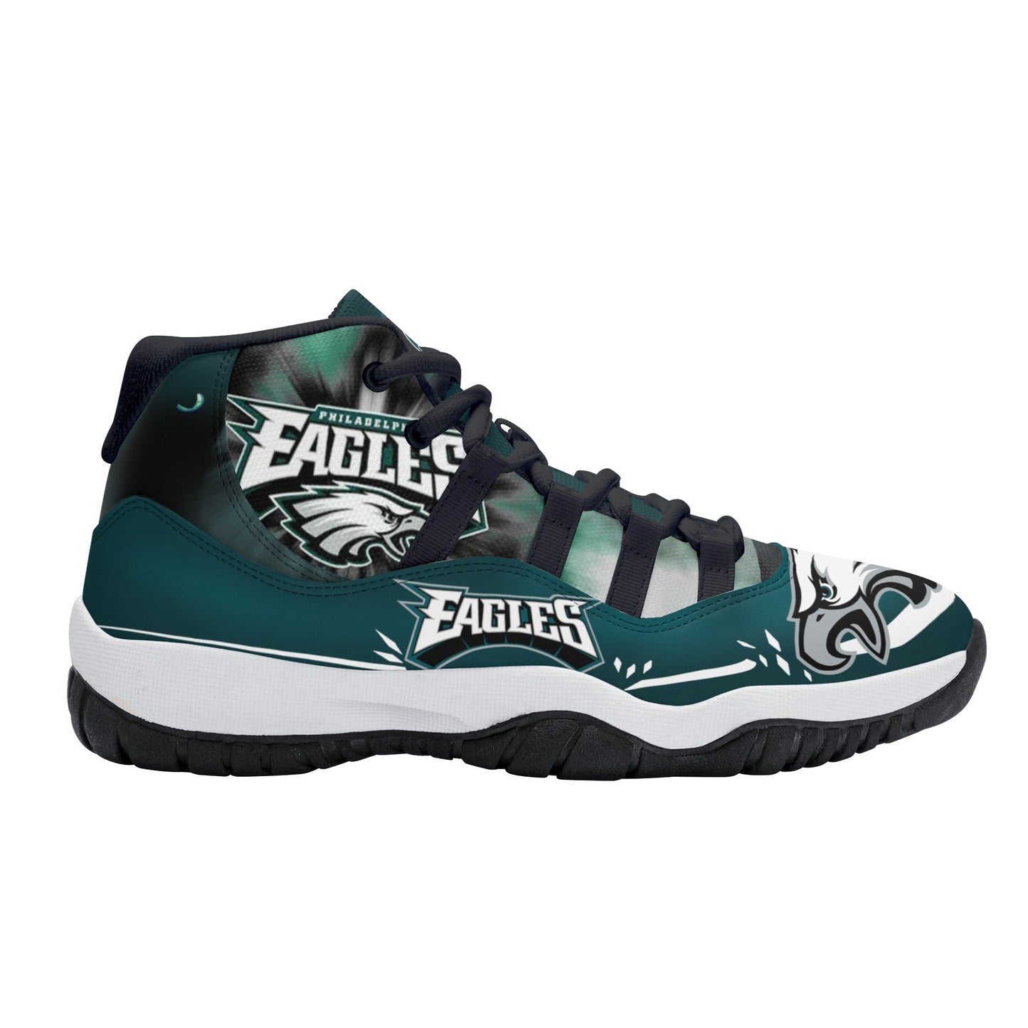 Mens High Top Retro Basketball Sneakers - Canvas Graffitti