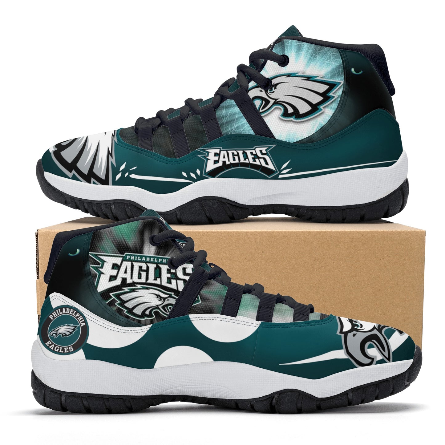 Mens High Top Retro Basketball Sneakers - Canvas Graffitti