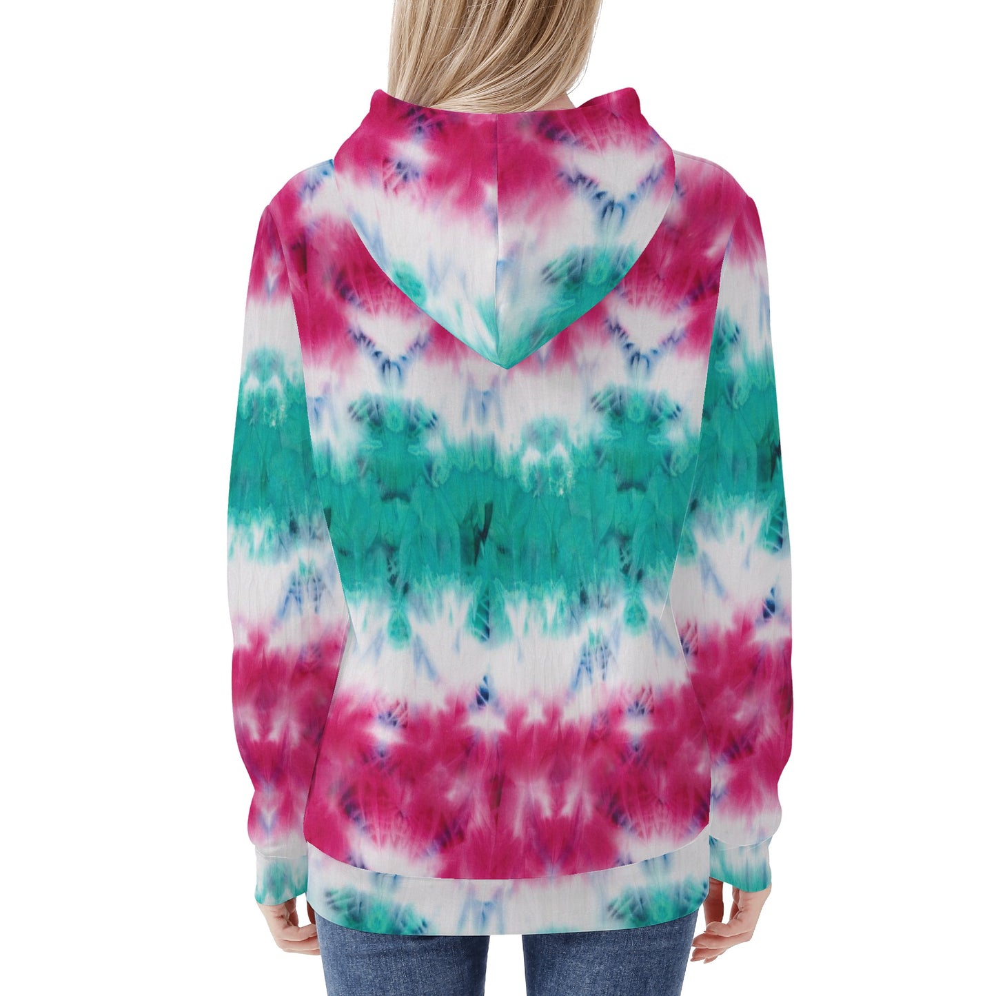 Womens All Over Print Hoodie - Canvas Graffitti