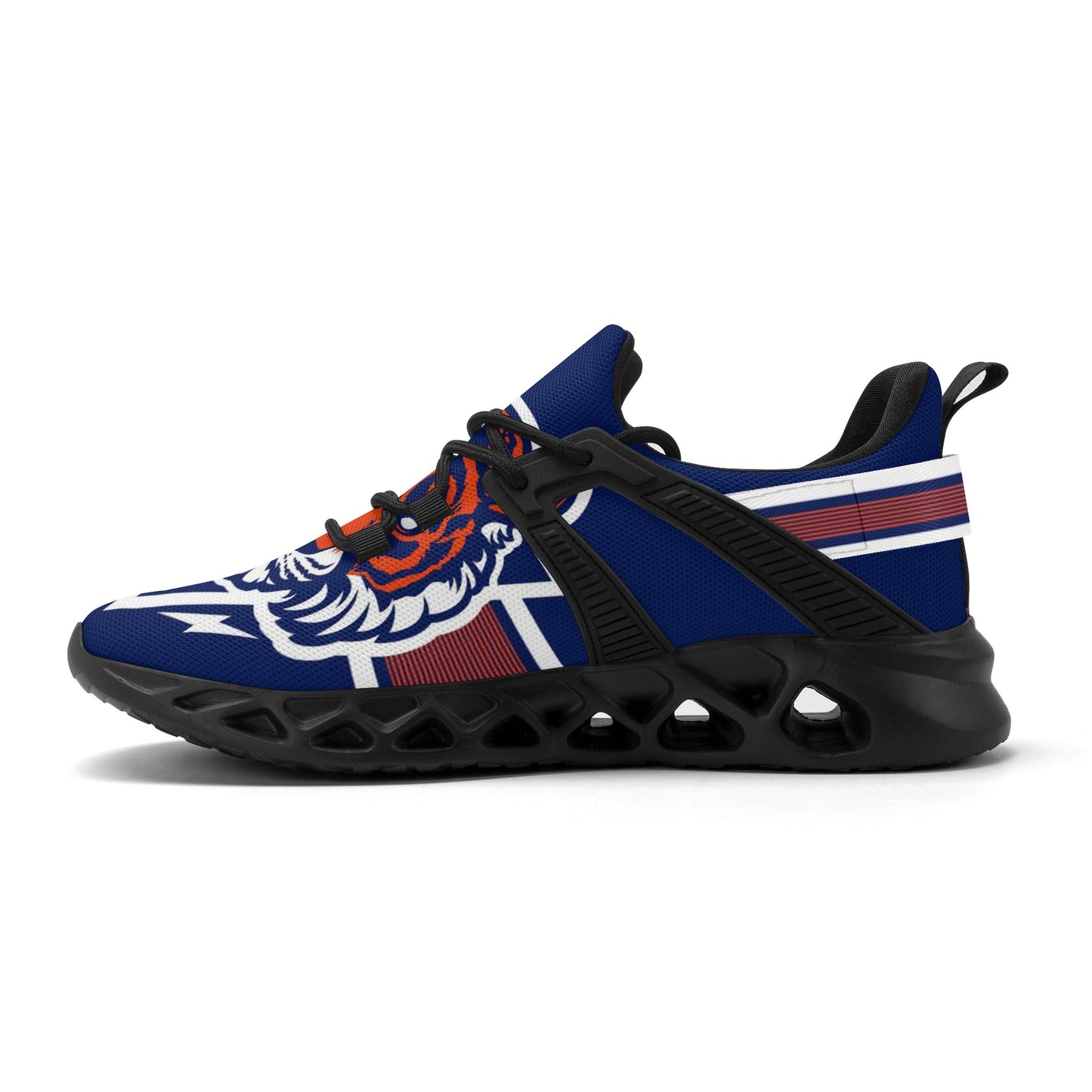 Mens New Elastic Sport Sneakers - Canvas Graffitti