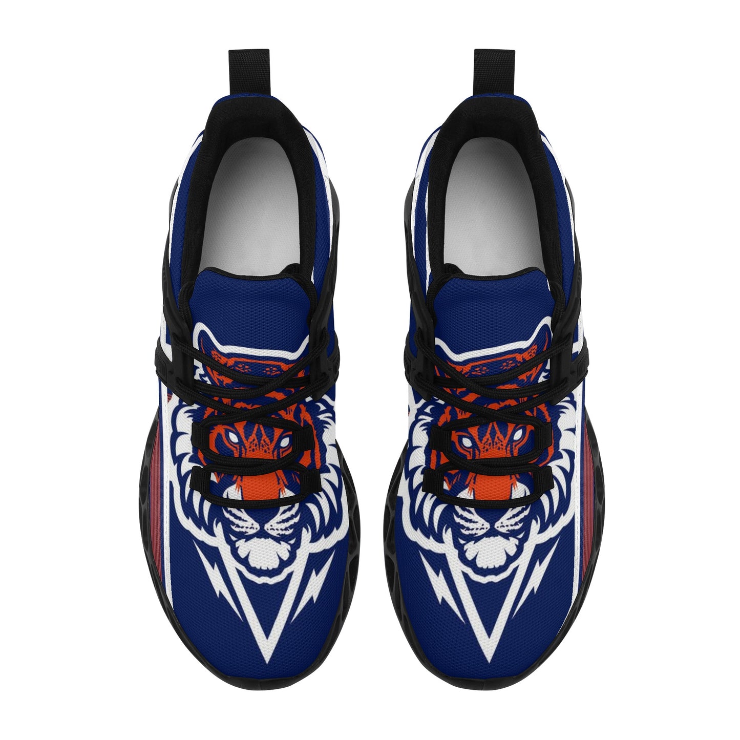 Mens New Elastic Sport Sneakers - Canvas Graffitti