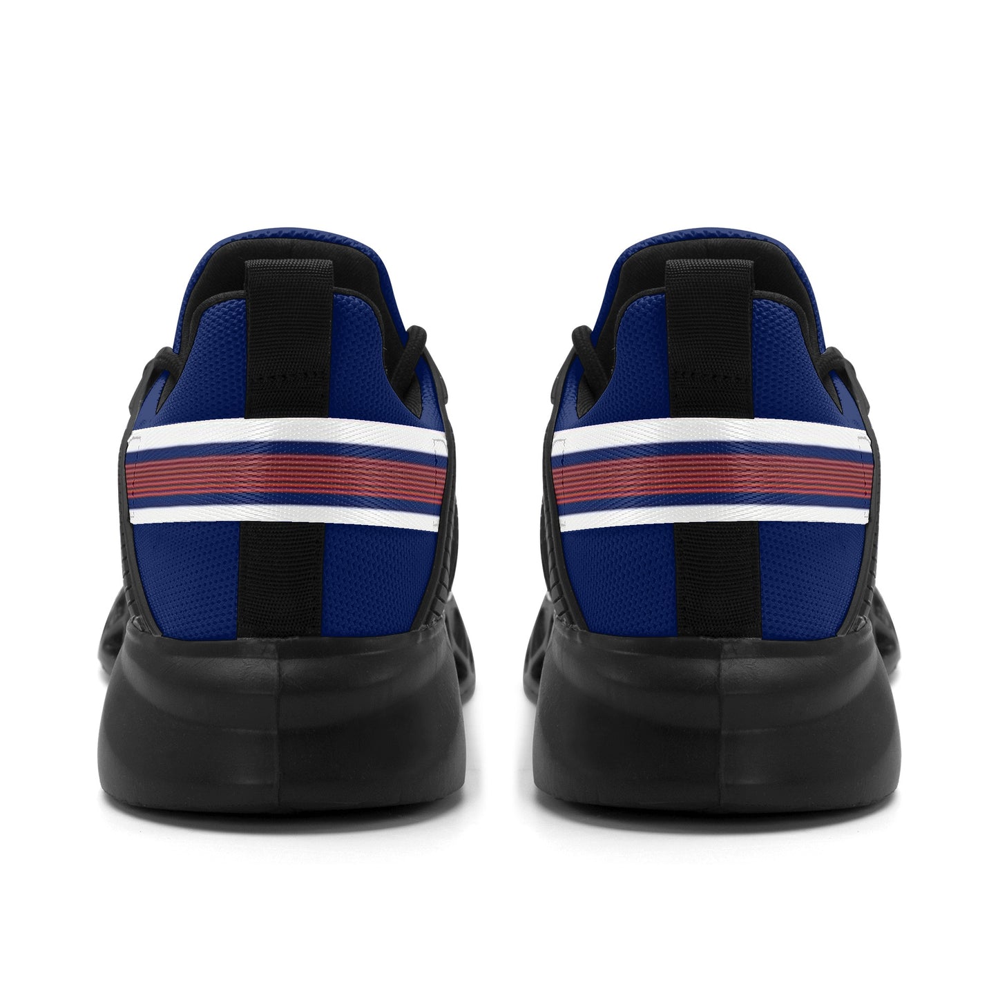 Mens New Elastic Sport Sneakers - Canvas Graffitti