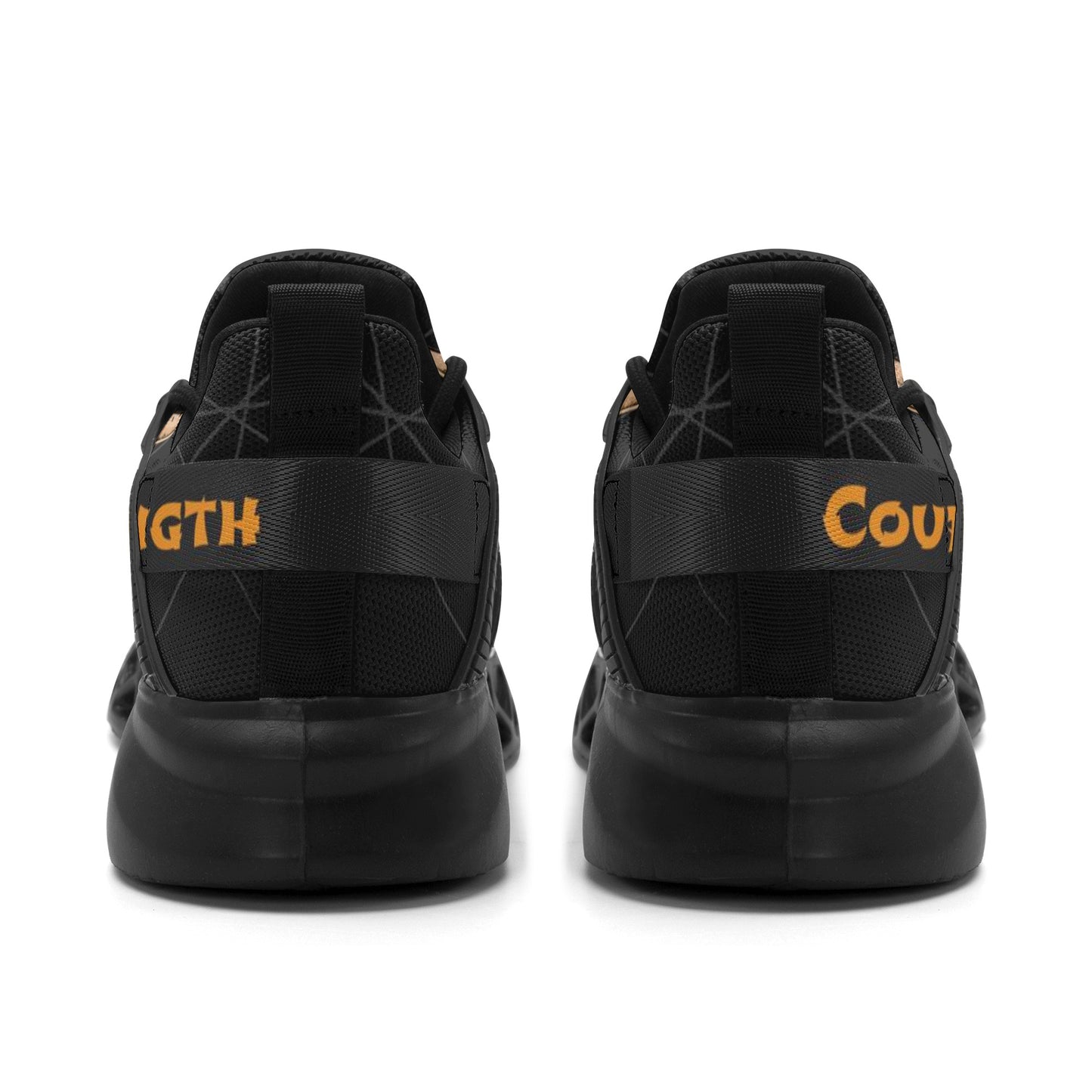 Mens New Elastic Sport Sneakers - Canvas Graffitti