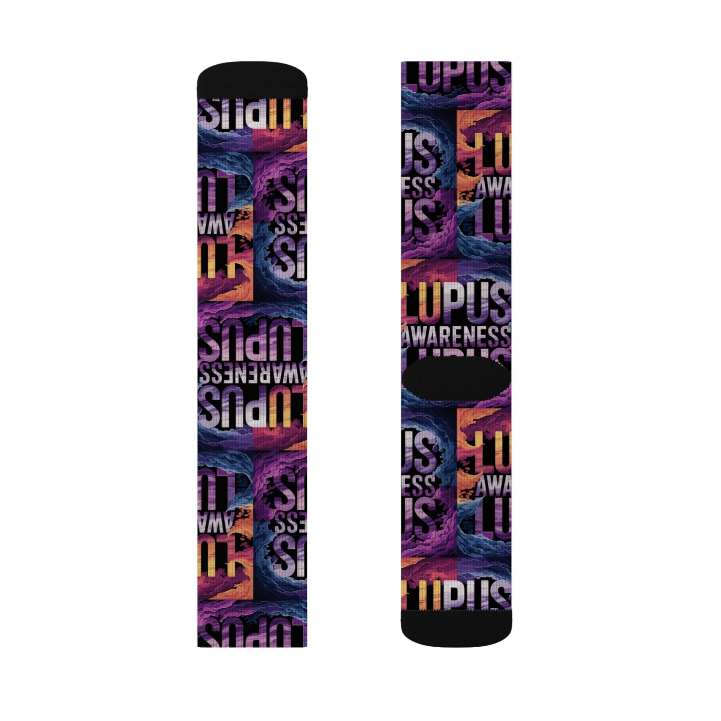 LUPUS Sublimation Socks Printify