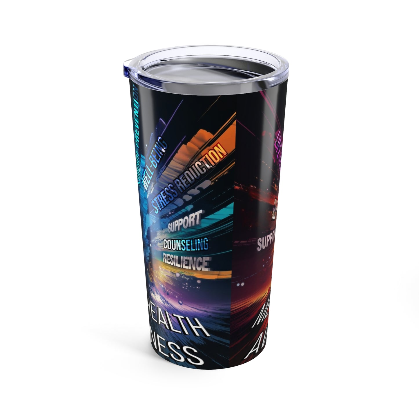 mental health explosion Tumbler 20oz Printify
