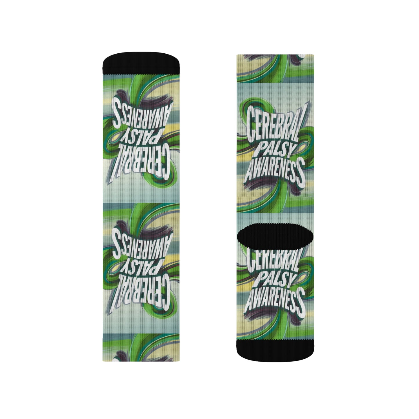 cerebral palsy Socks Printify