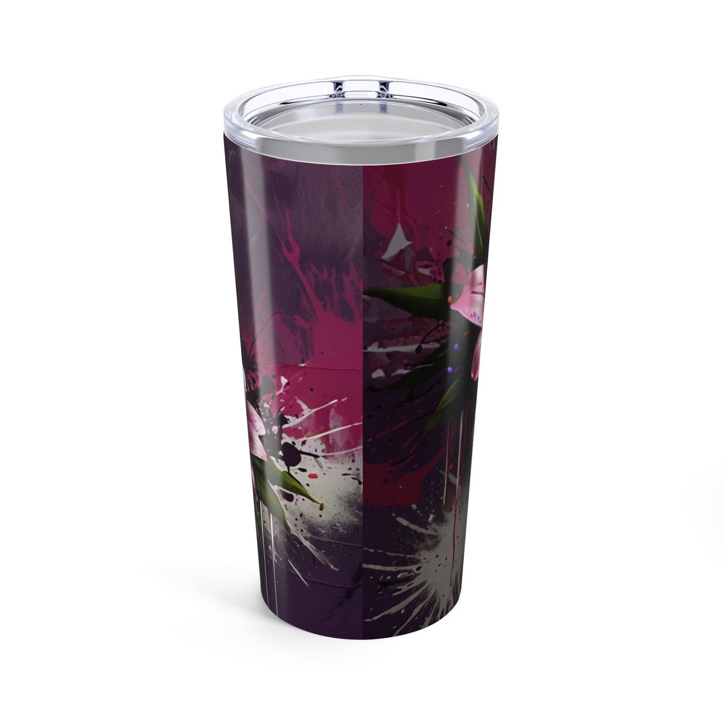 flower design Tumbler 20oz Printify