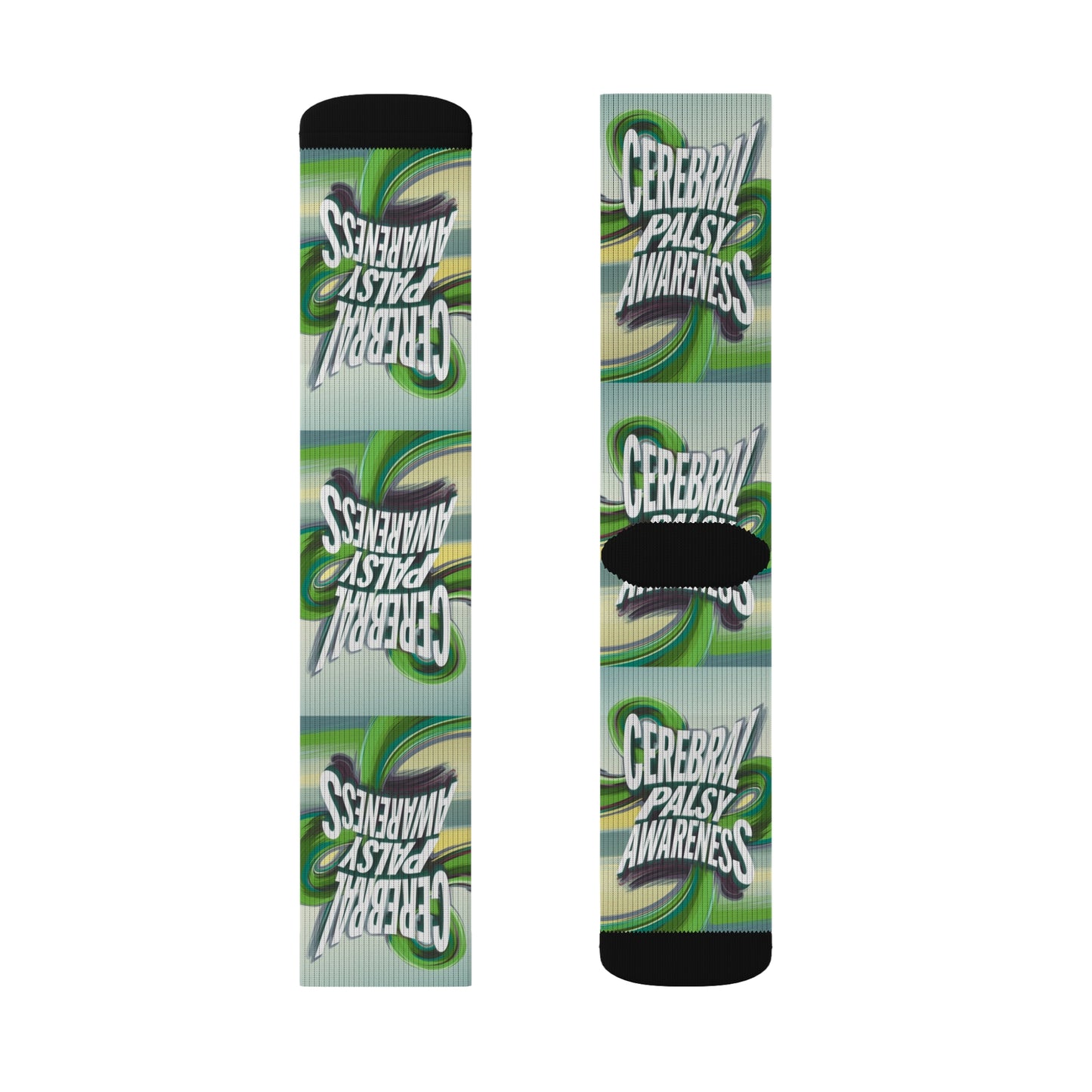 cerebral palsy Socks Printify