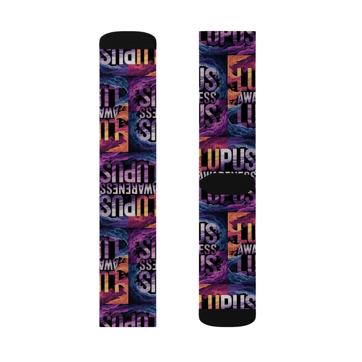 LUPUS Sublimation Socks Printify