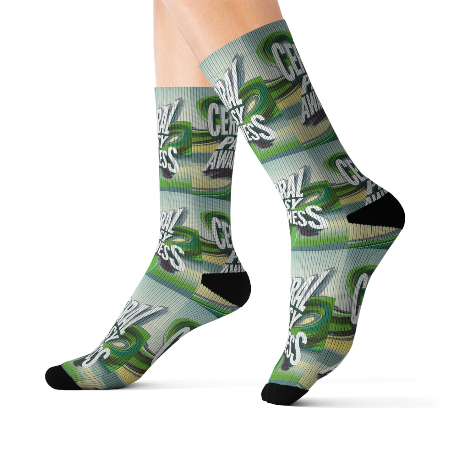cerebral palsy Socks Printify