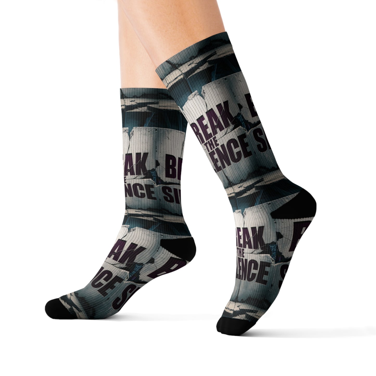 domestic violence Socks #2 Printify