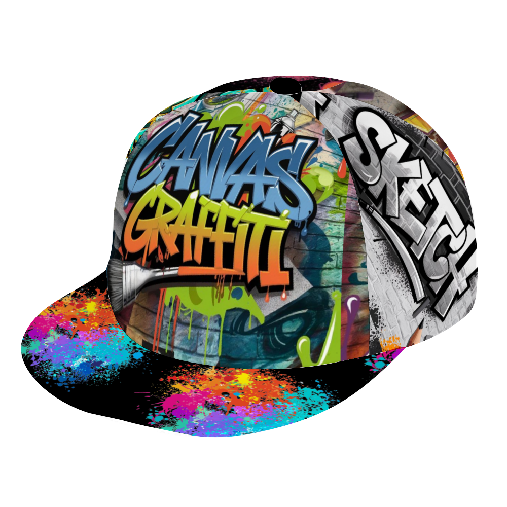 Canvas Graffitti - Adjustable Trucker Hat #2 ThisNew