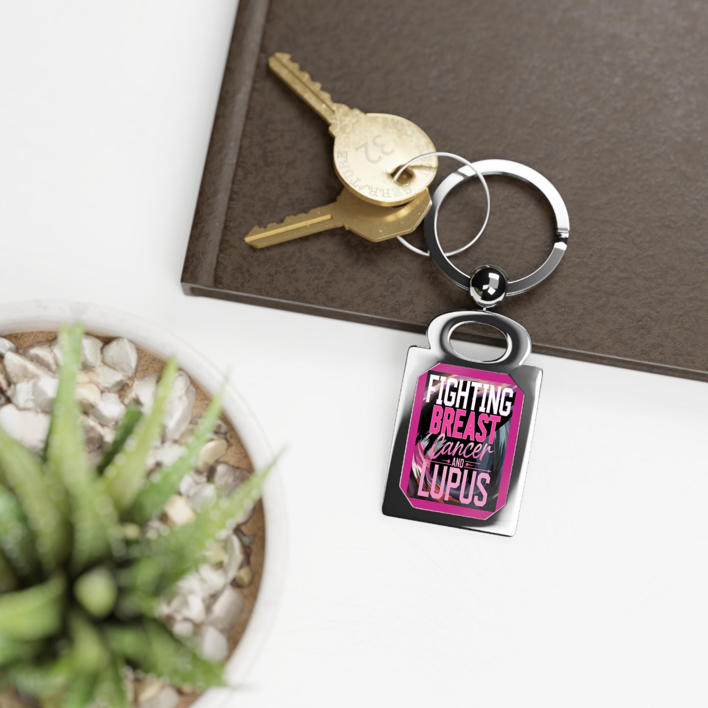 lupus & cancer Keyring Printify