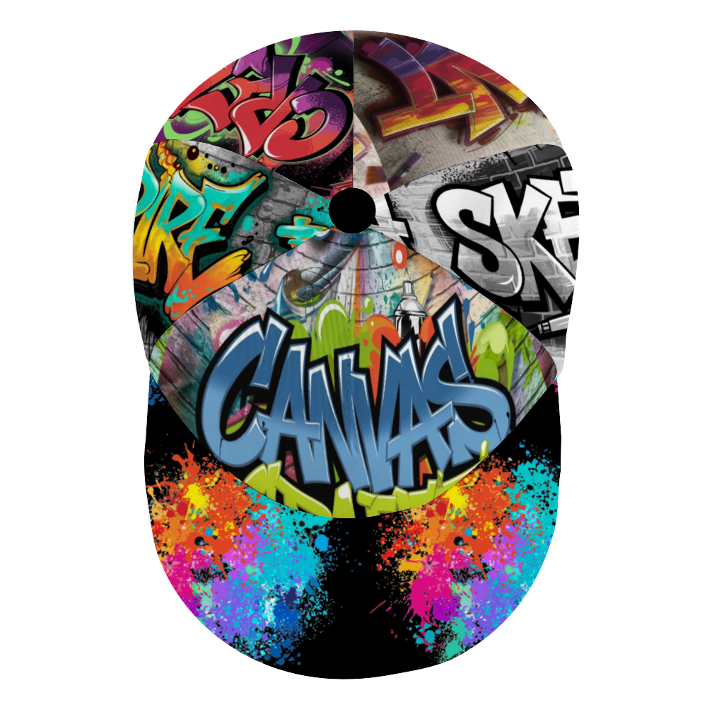 Canvas Graffitti - Adjustable Trucker Hat #2 ThisNew