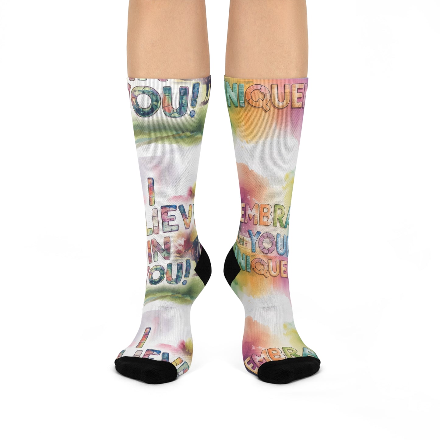 autism awareness Cushioned Crew Socks #2 Printify