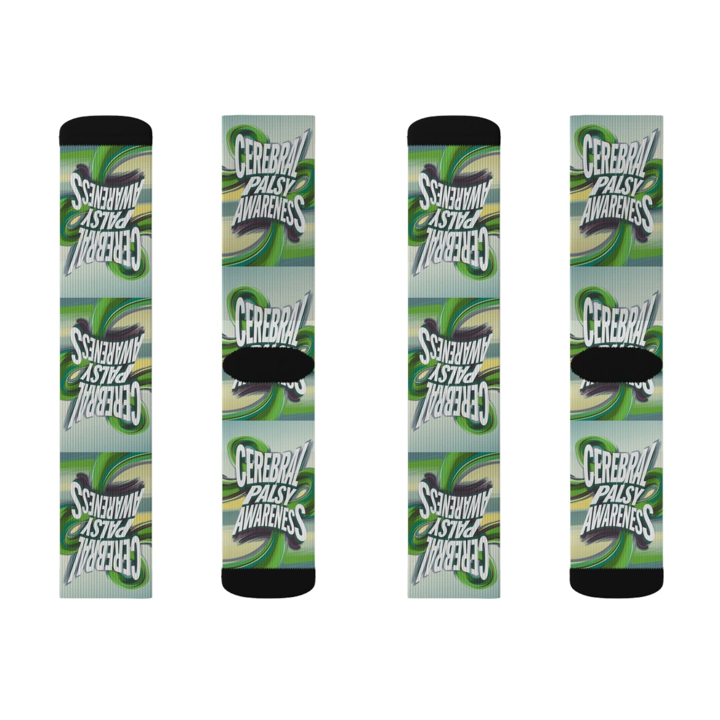cerebral palsy Socks Printify