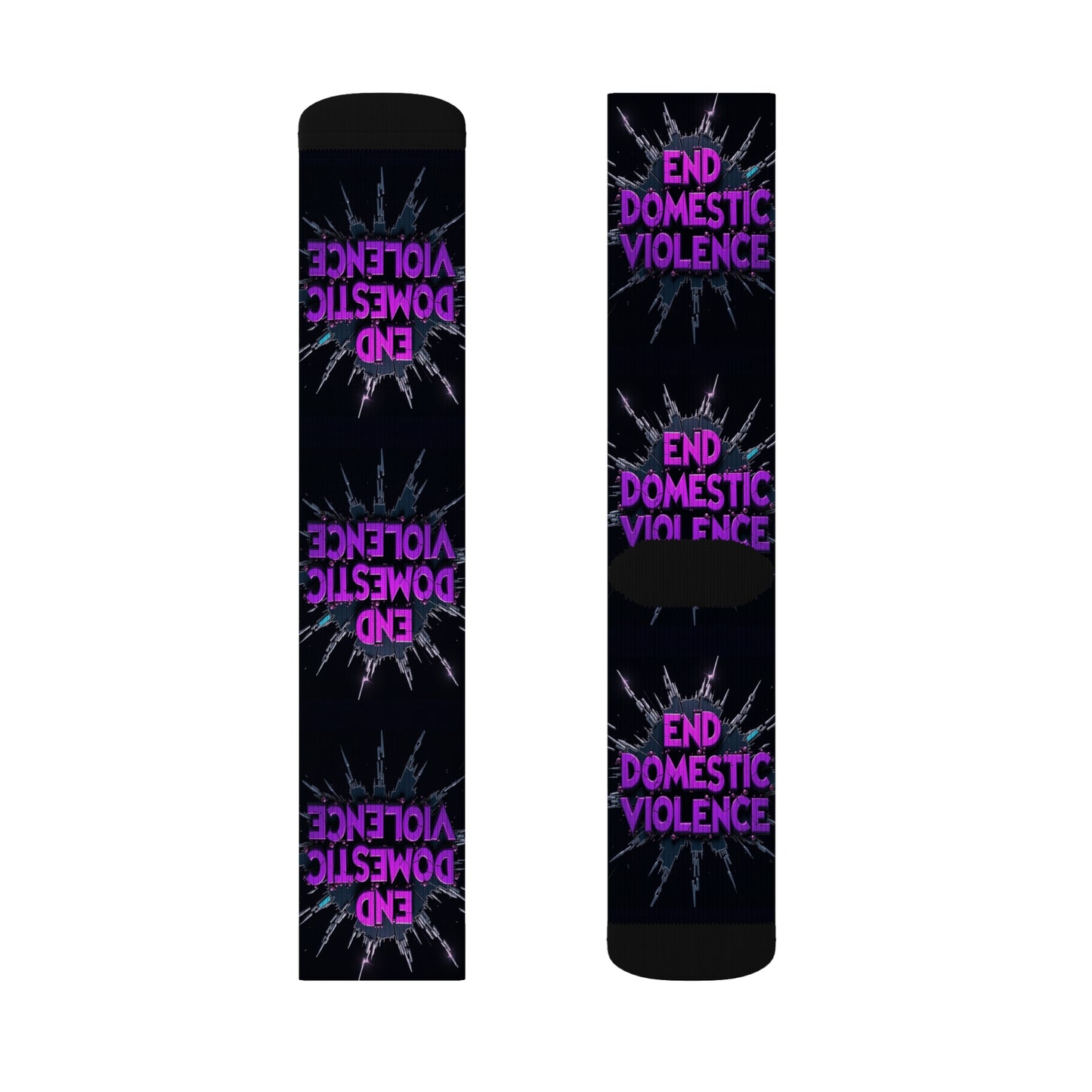 domestic violence Socks #3 Printify