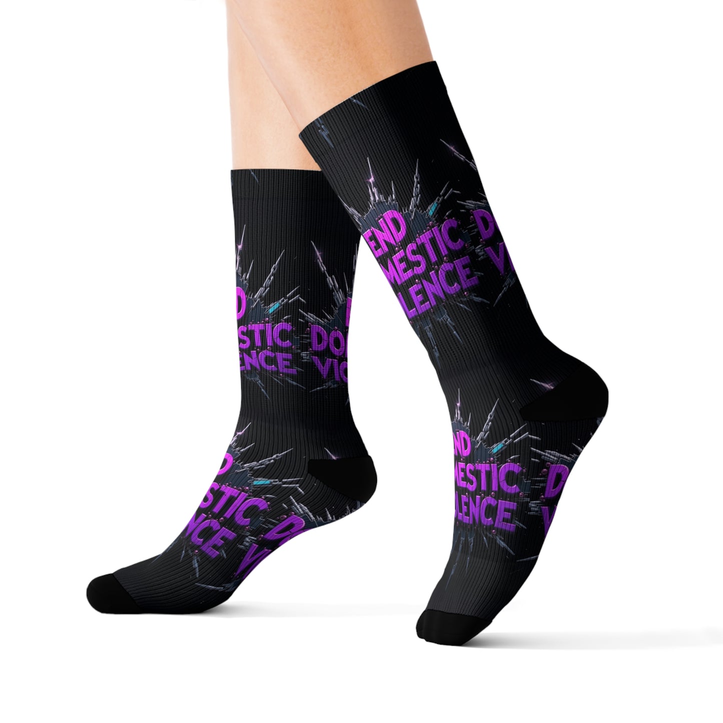 domestic violence Socks #3 Printify
