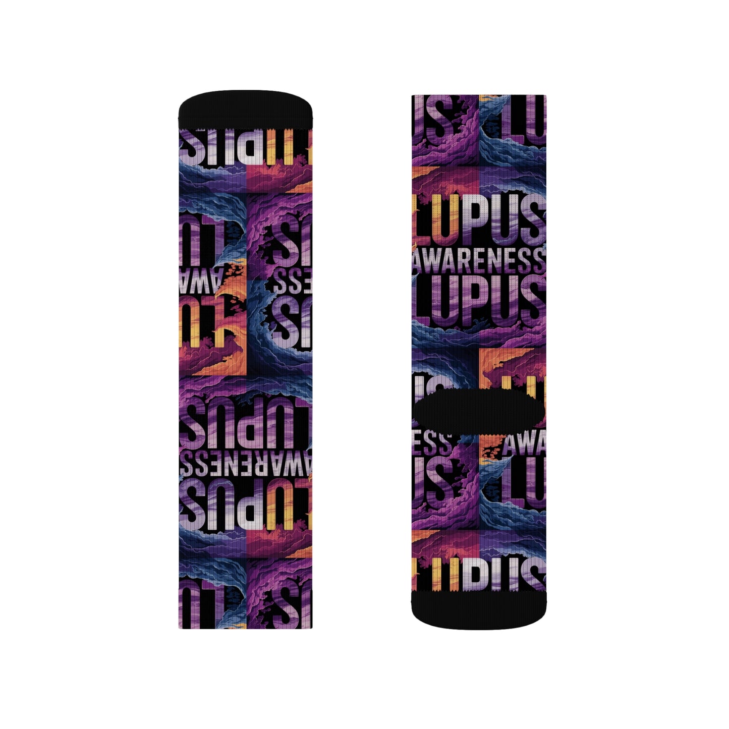 LUPUS Sublimation Socks Printify