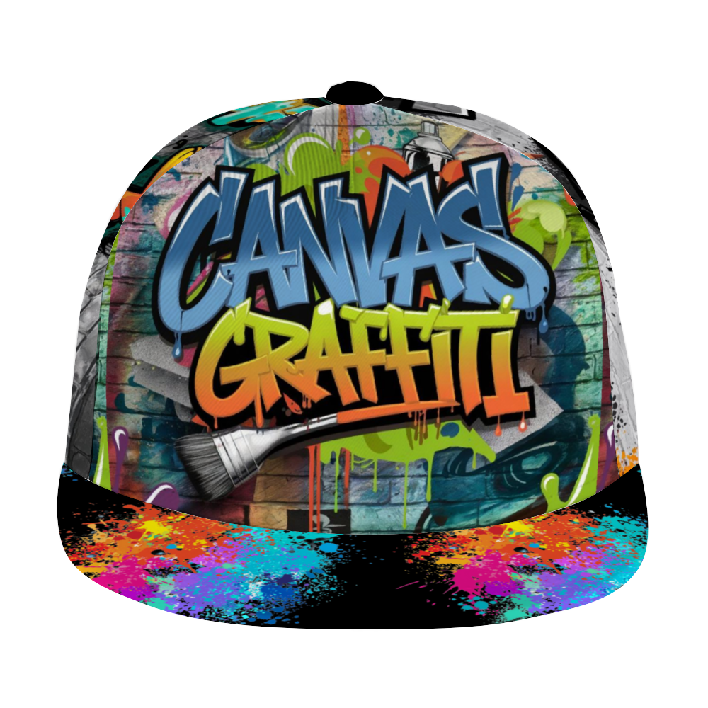 Canvas Graffitti - Adjustable Trucker Hat #2 ThisNew