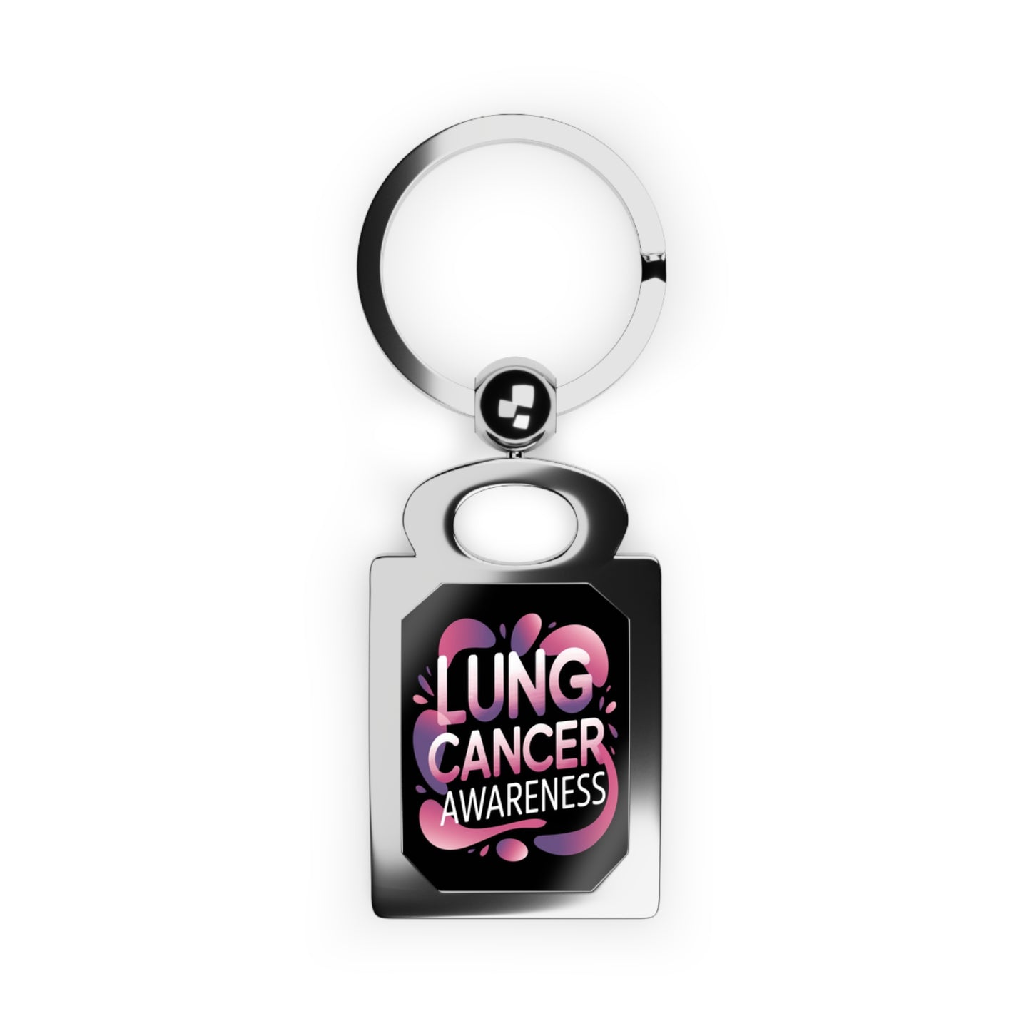 lung cancer key ring Printify