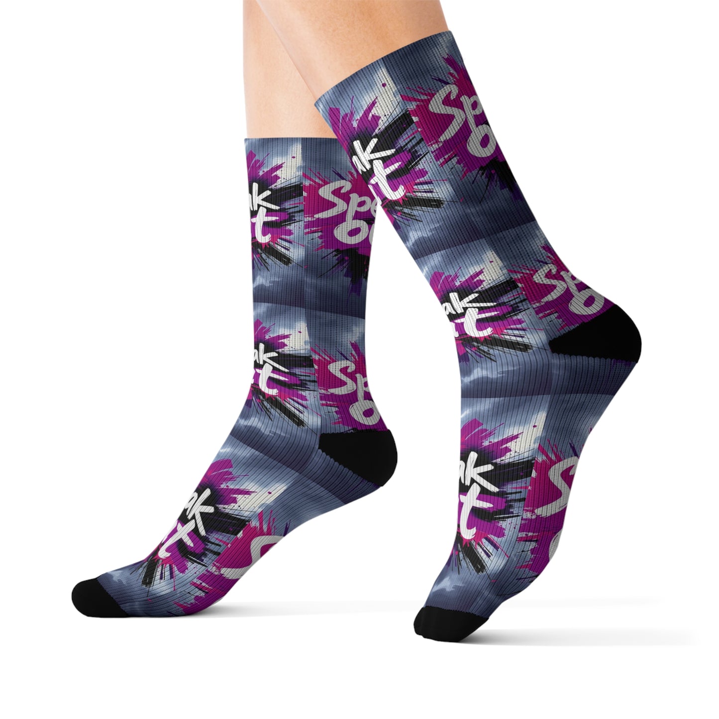 domestic violence Socks Printify