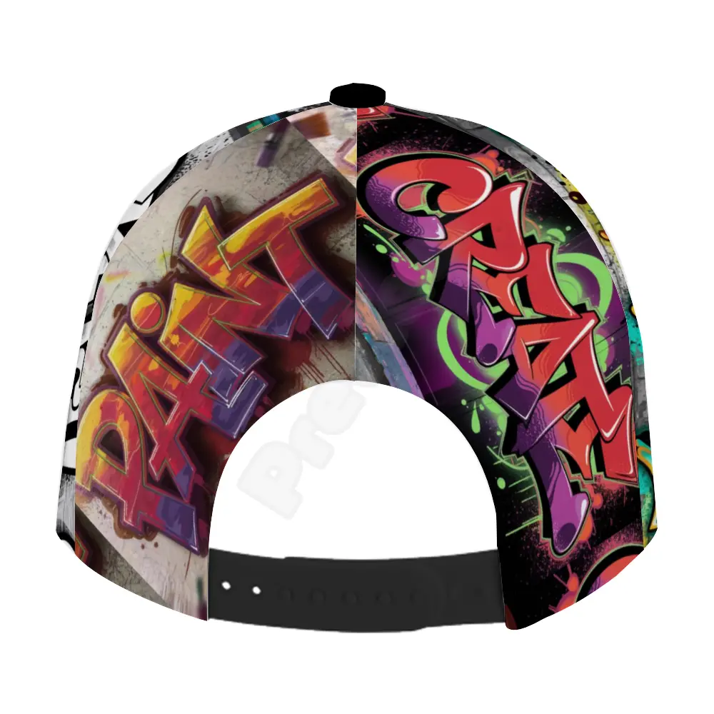 Canvas Graffitti - Adjustable Trucker Hat #2.