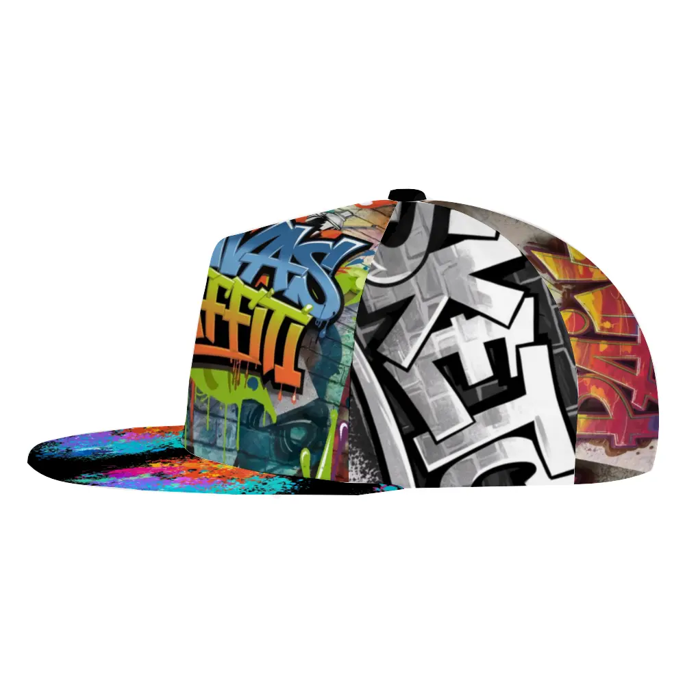 Canvas Graffitti - Adjustable Trucker Hat #2.