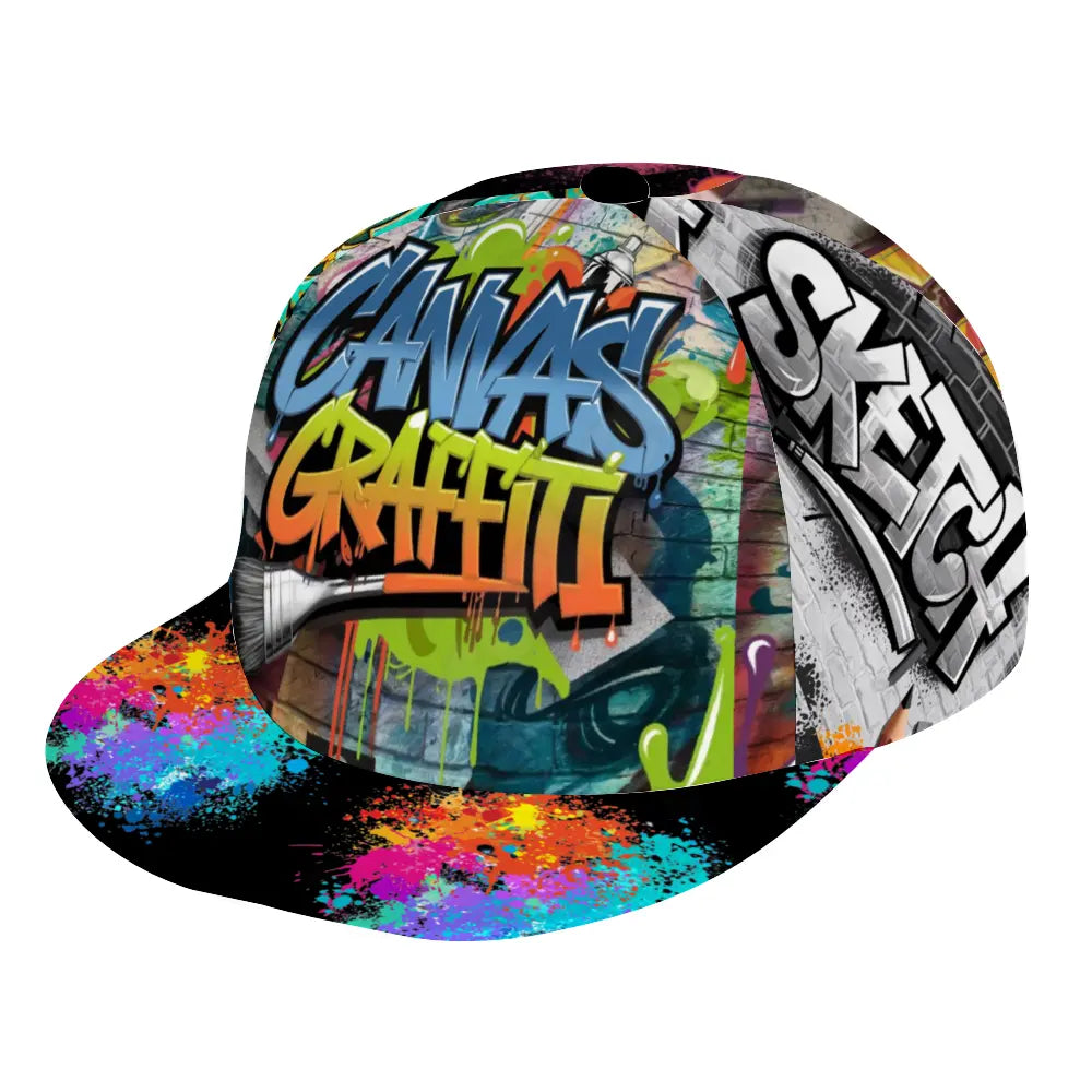 Canvas Graffitti - Adjustable Trucker Hat #2.